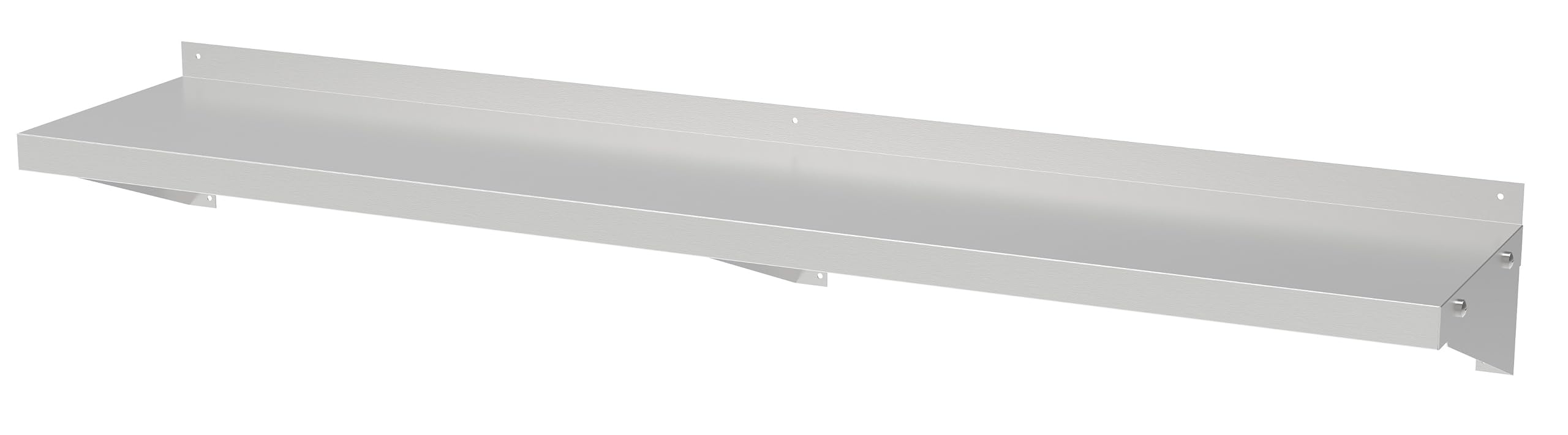 CombiSteel Etagère Murale INOX de Cuisine - Profondeur 400