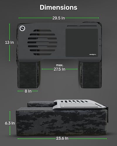 Image of Couchmaster CYBOT - Ergonomic Lap Desk for Notebooks or Wireless Equipment, Including Pillows, Mousepad