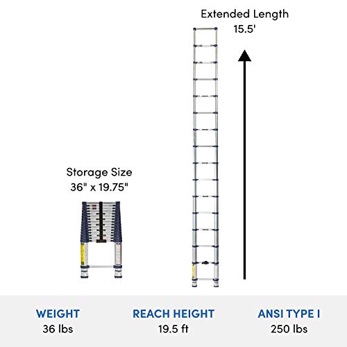 Multi-Position Telescoping Ladder