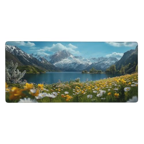 Tapis de souris grand format lavable pour résoudre le manque d'espace