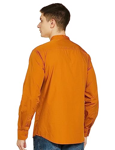 Image of Amazon Brand - Symbol Men Solid Regular Fit Casual Shirt