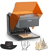 Amazon | Kiosk 10W レーザー彫刻機、軽量でポータブルなレーザー彫刻