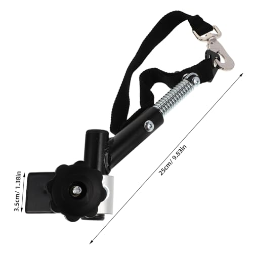 Homoyoyo Fahrradanhänger Kupplung,Fahrradanhänger Kupplung Adapter,Fahrradkupplung Anhängerkupplung Fahrrad, universal Kupplungsadapter Anwendbar auf Rundrohre mit Durchmessern von 19~32mm Schwarz