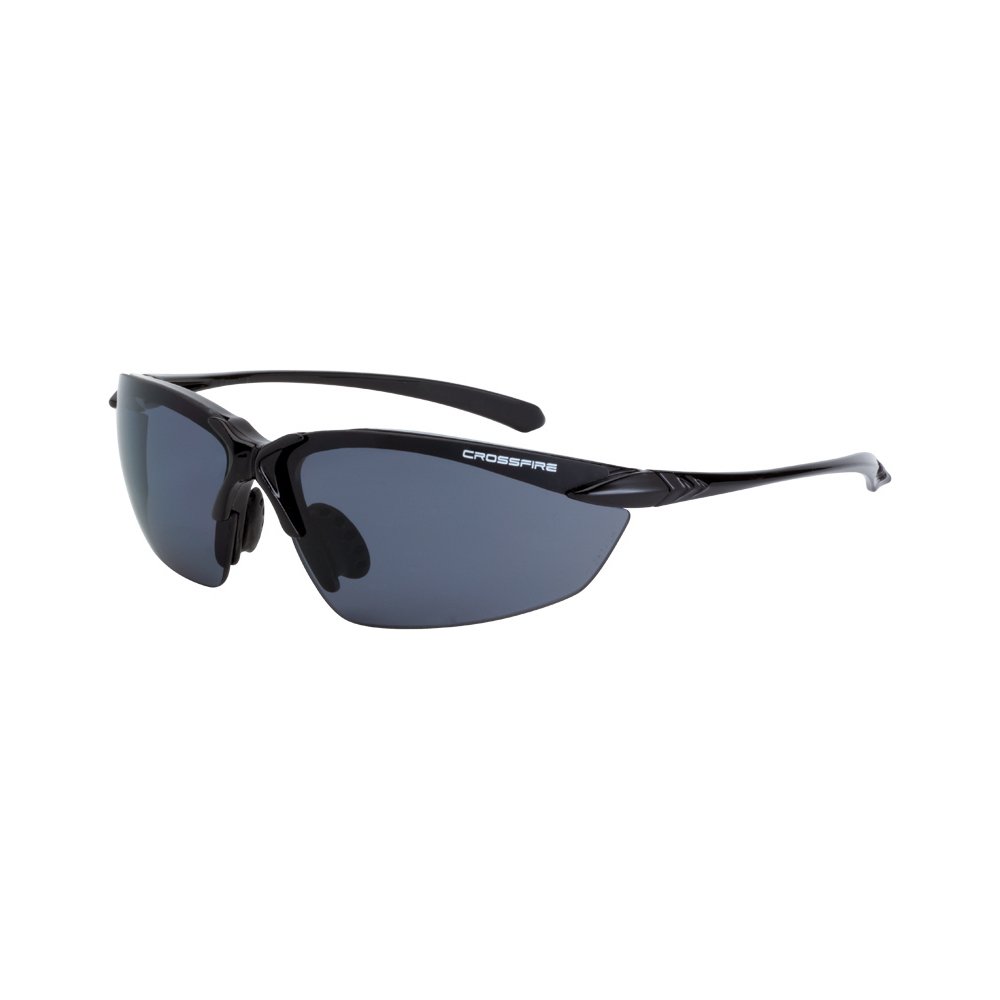 Crossfire Eyewear 9614 Sniper Polarized Safety Glasses with Smoke