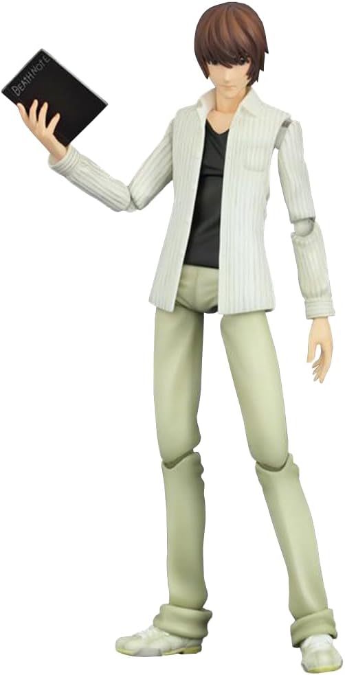 – Death Note Light Yagami Action Figure - Light Yagami Figurine Anime Model Statue Computer Desk Decoration Collection Gift for Fan