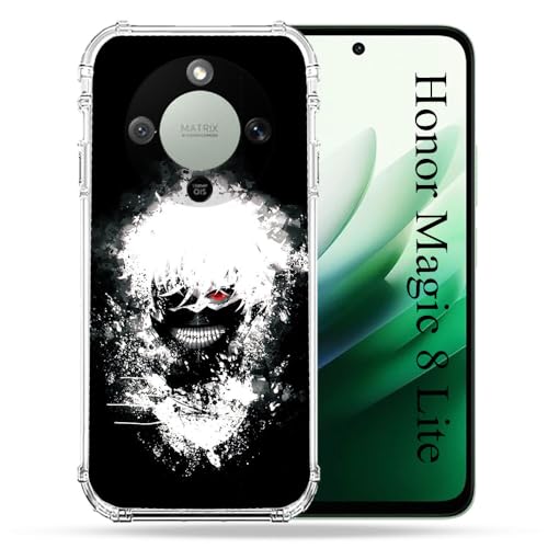 Coque Honor Magic 8 Lite Manga Tokyo Ghoul Kaneki protection antichoc