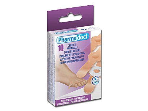 Pharmadoct Central Disc Feet Plasters, 10 pcs