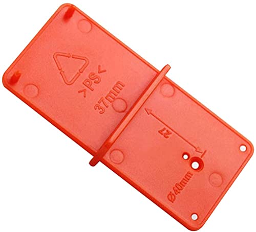 Bohranleitung Scharnierloch Öffnung Bohrfinder Schranktür Bohrschablone Holzbohrschablone Holzbearbeitungswerkzeug Haltbarkeit und Stil