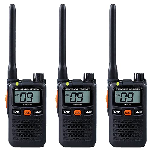 八重洲無線製　トランシーバー　SRS210A HORIZON無線機 3個セット Amazon | 八重洲無線 スタンダードホライゾン トランシーバー SRS210A