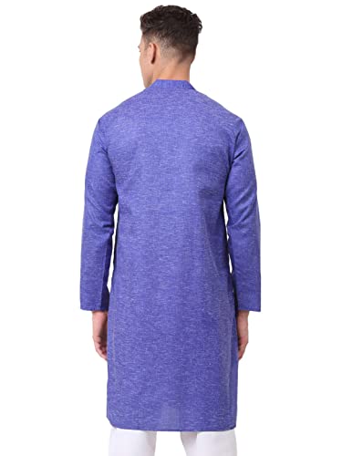 Image of Jompers Men's Cotton Ethnic Solid Kurta.