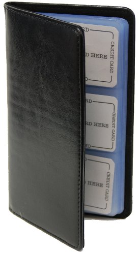 MARSHAL 72 Count Credit Card/business Card Holder (Black)