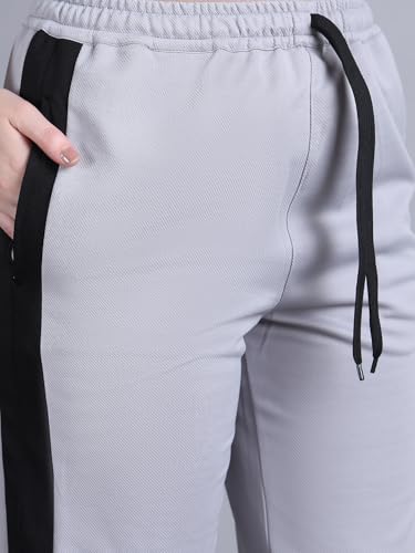 Image of Mack Jonney Colorblock| Relaxed Fit | Cotton Trackpant for Women-M53