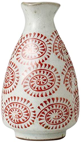 Amazon.co.jp: 5個セット獅子唐草 二合徳利 [ 8.3 x 14.4cm300cc 230g