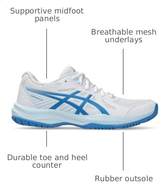 Image of ASICS Women's Upcourt 6 Volleyball Shoes