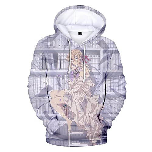 Violet Evergarden 3D Hoodie Sweatshirt Men/Women Casual Hoodie Tops