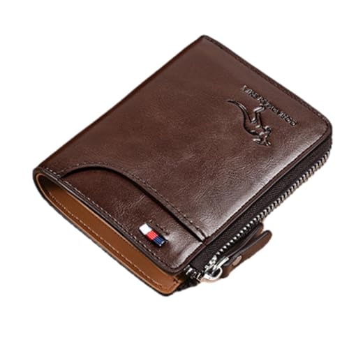 RFID Blocking Wallets - Stylish Men Leather Wallet, Genuine Leather RFID Card Holders | Modern Card Holder, Secure Wallet With Blocking Technology, Wallet Organizer For Travel And Everyday Use