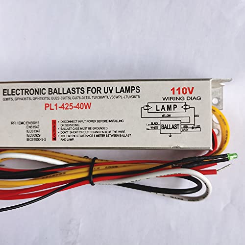 Balasto Electrónico PL1-425-40W 110V para Lámparas G36T5L miniatura 4
