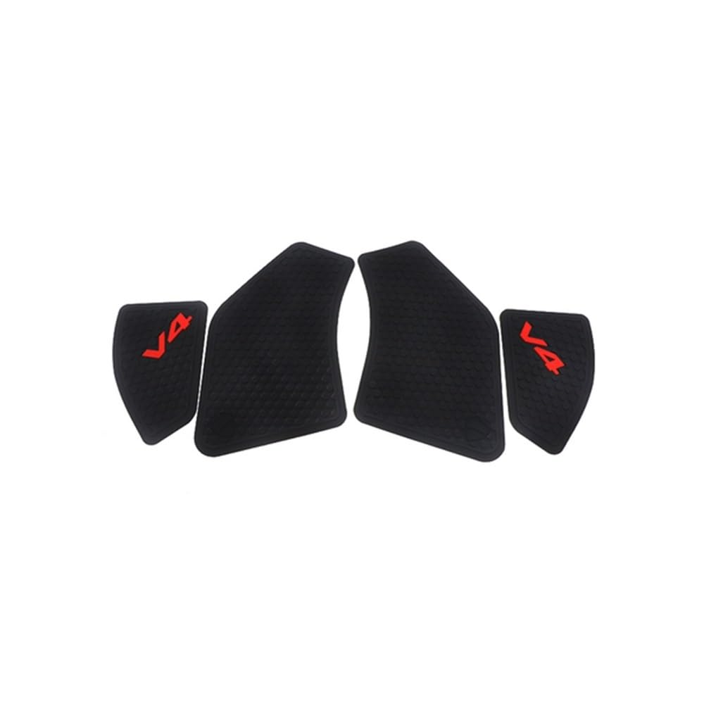Tank Protector Motorcycle Sticker for St&reet fi&ghter Panigale V4 S Fuel Tank Side Pad Fishbone Protection Board Kit