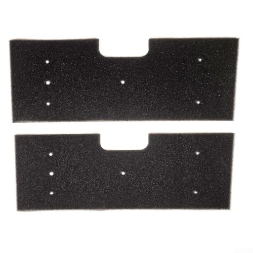 プロファイル 洗濯機用フィルター交換部品 WH01X35719 対応 ファブリック素材 ゴミや糸くずを効果的にキャッチ 洗濯性能向上 ブラック 2 個セット(1 Piece Loose) [5]