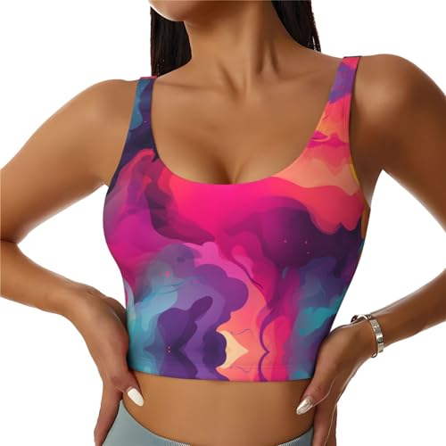 Gilet de sport coloré pour femme pour le yoga HYTTER fitness décontracté