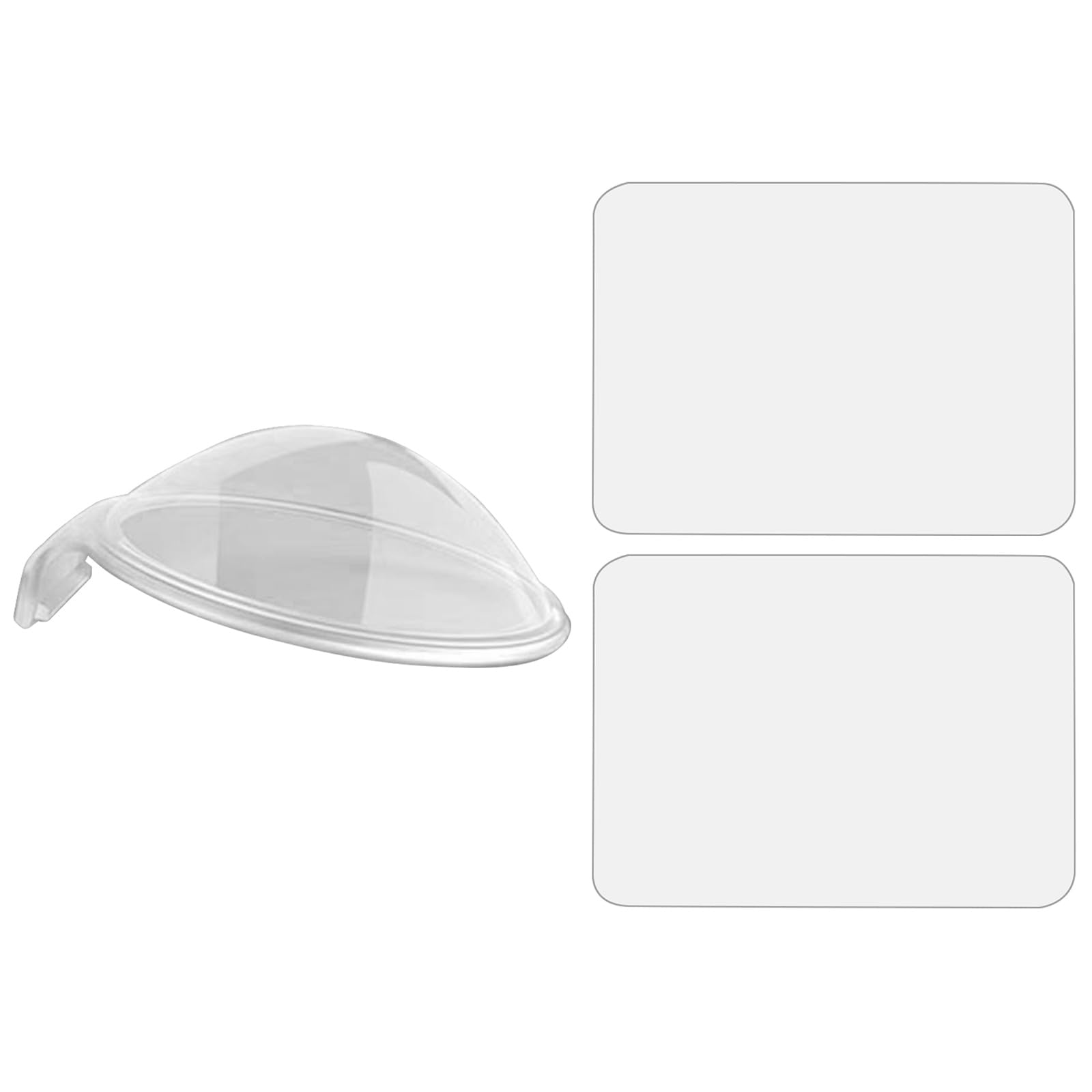 Protector de pantalla de cristal supertransparente y cubierta de lente para cámaras de acción, diseño ligero, impermeable, protector de lente ultravioleta