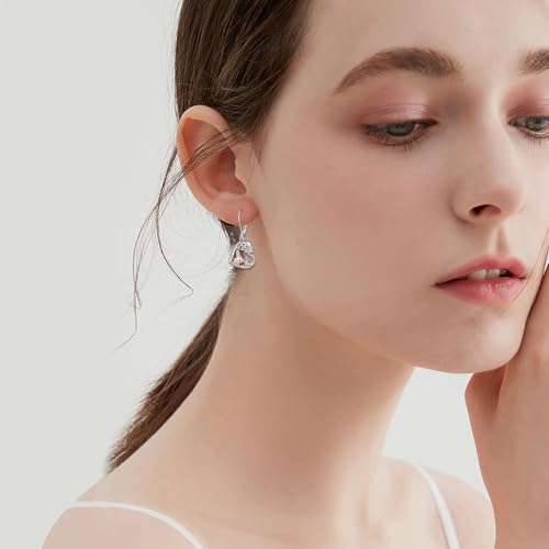 Alice in Wonderland Dangle Earrings Sterling Silver Wonderland Dangle Earrings Jewelry Gift for Women2