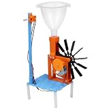 Tsawntd Science Experiment Kit, Plastic Water Wheel Generator Kit, Science Experiment for DIY Energy Conversion Learning & Physics Education