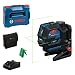 Produktbild Bosch Professional Kombilaser GCL 12V-50-22 CG (Arbeitsbereich von bis zu 50 m mit Empfänger, Dual Power Source, Levelling Remote App, Halterung RM 20, GBA 12V 2.0Ah, GAL 12V-40, Tasche, L-BOXX 136)