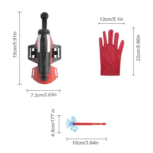 La mejor selección de Telaraña spiderman Top 5. 8 telaraña spiderman marca LAWAN (2)