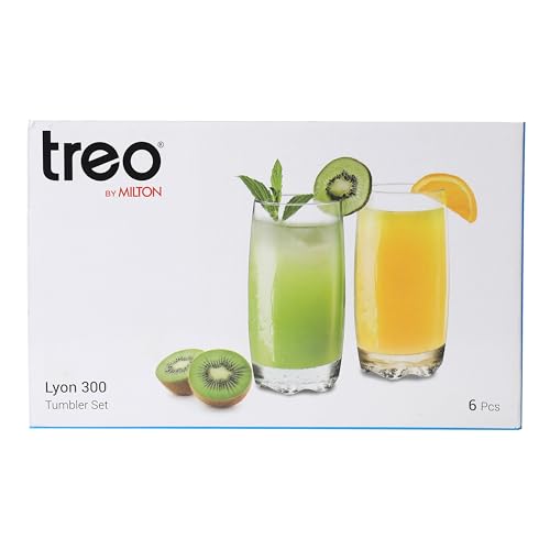 Image of Treo Lyon Tumbler Set, 300ml, Set of 6, Transparent
