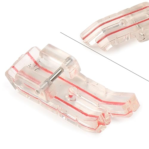 Lirun 1Pc Clear View 1/4" Pie Prensatelas Para Máquina De Coser miniatura 6