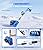 ThawTech Cordless Electric Snow Shovel, 21V, 12-Inch, Adjustable Directional Plate, with 4 Ah Battery and Charger, Electric Snow Blower for Driveway, Steps and Walkways