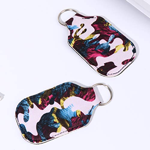 Lurrose – Porta-garrafa de viagem com 6 peças, porta-batom, bolsa para guardar líquidos, viagem, uso