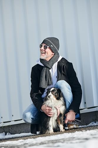 Sciarpa Di Chillouts - Grayson Scarf - Unisex - Grigio Scuro - 6