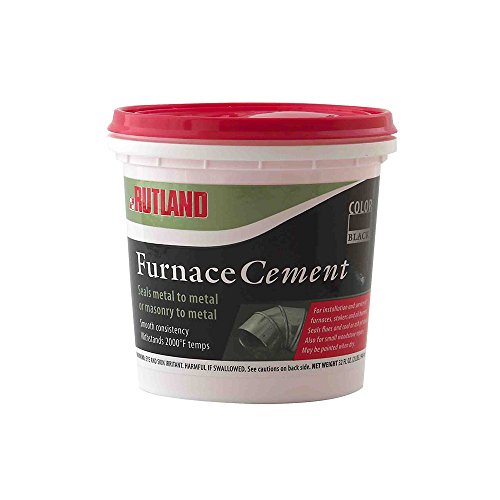 Rutland Products Black, 32 fl oz Furnace Cement