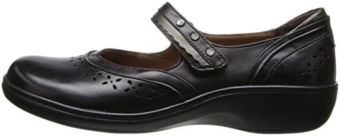 Aravon Women's Dolly Flat,Black,6 B US | Image 7