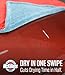 McKillans® Extra Large Dual-Color Car Drying Towel XL - Edgeless & Ultra Soft & Absorbent - 36