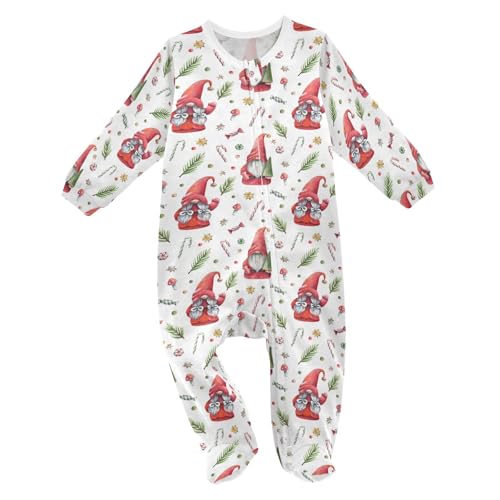 Dussdil Baby One-Piece Footies Newborn Rompers Pajamas Cotton Footed Pjs for Sleep Play Boys Girls 3 6 9 12 18 24m