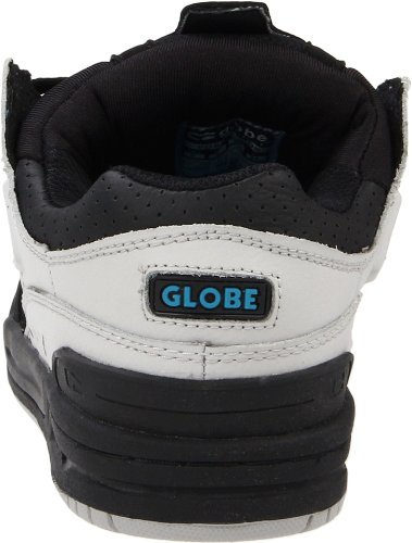 Image of Globe Mens Fusion Skate Shoes, Black /Grey Blue, 6 M US Big Kid