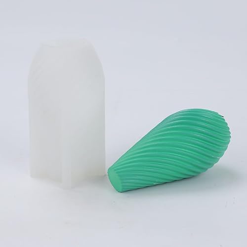 Candle Moulds for Candle Making, Sturdy Heavy Duty Plaster Resin Crafts Making Tool for Holiday Gift