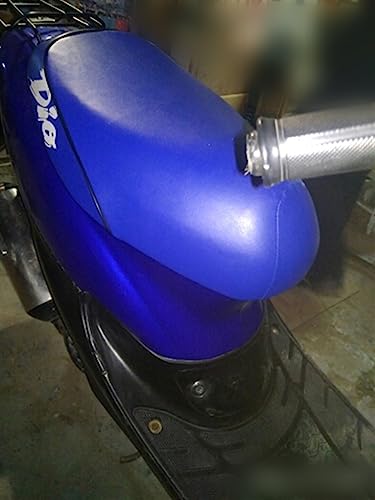 Funda de asiento para moto de cuero PU multicolor premium para DIO AF28 5