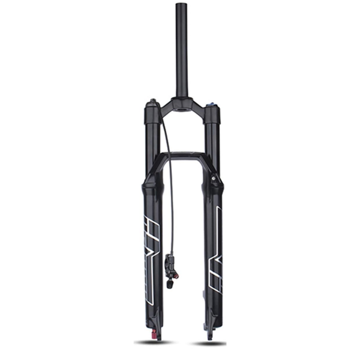 Pressione dell'Aria per Forcella Anteriore da Bicicletta 27,5/29 Pollici MTB Mountain Bike Forcelle Ammortizzate 1 1/8 Dritte Escursione 140 mm QR 9 * 100 mm Smorzamento Linea di