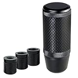 YCooiFo Carbon Fiber Shift Knob, Car Gear Stick Shifter Manual knobs Fit Universal Manual Transmissi