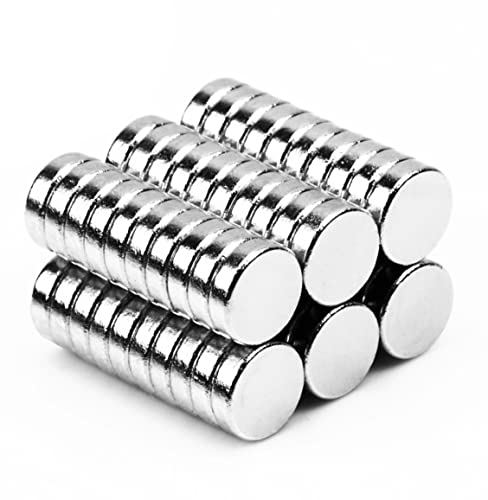 60Pack Magnets,Small Round Refrigerator Magnets, Small Cylinder Fridge Magnets, Office Magnets, Whiteboard Magnets, Little Mini Magnets for Crafts,Dry Erase Board in Home, Kitchen, School