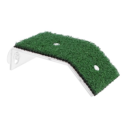COSMEVIVI Turtle Terrace Floating Island Reptile Substrate Turtle Platform Drying Dock for Small Turtles