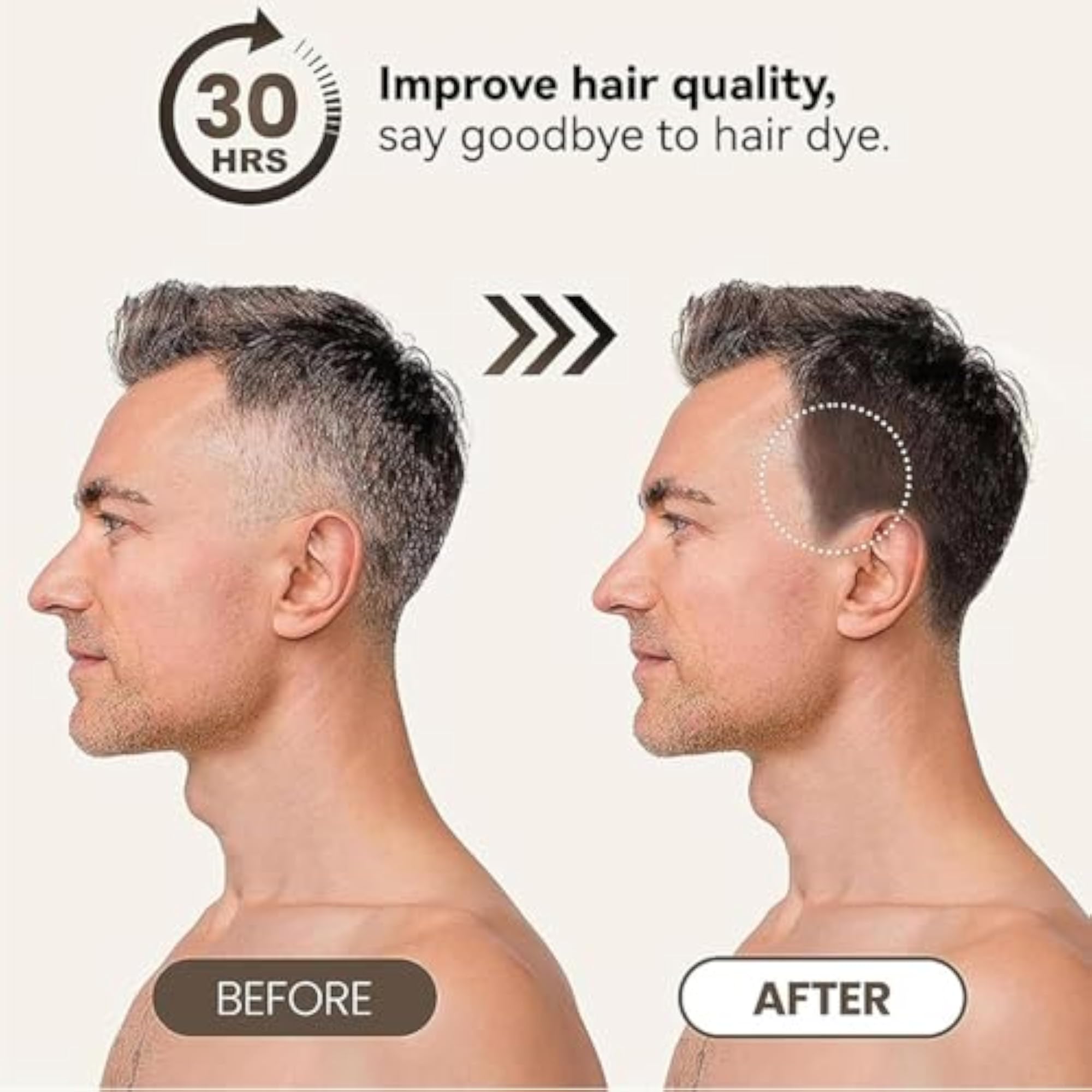 Hair Color Dye Pencil for Roots, Temporary Hair Colour Stick