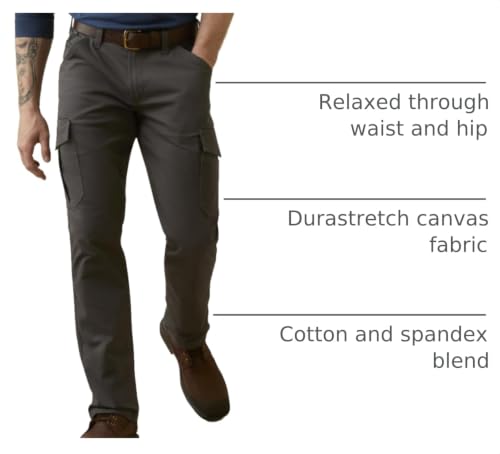 Image of Ariat Men's Rebar M4 Relaxed Made Tough Cargo Straight Pant