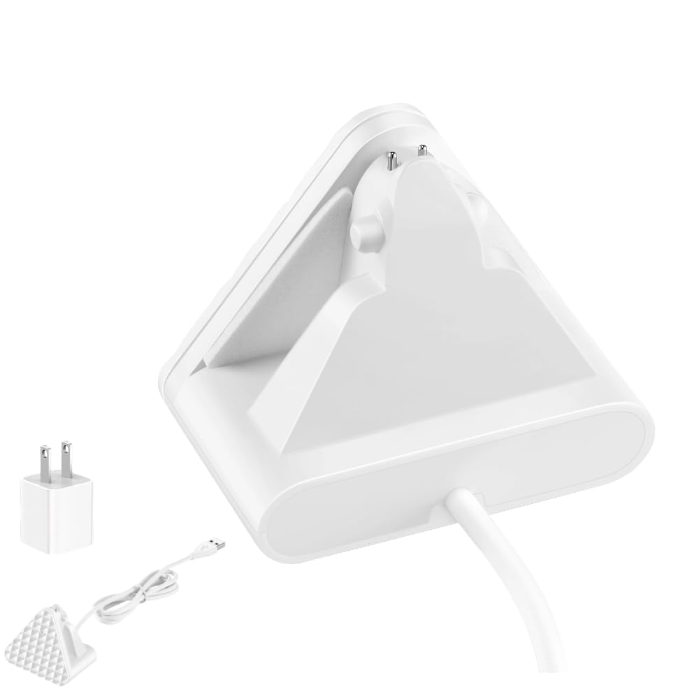 Charging Stand & Cable for RayBan Meta Wayfarer, Skyler & Headliner Charger, USB-C Smart Glasses Charging Dock with LED Indicator (White)-image-43