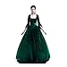 Produktbild Damen Mittelalterkleid Princess Dress Gothic Kleider Langarm mit Trompetenärmel Spitze Kleider Viktorianischen Königin Kostüme Vintage Renaissance Medieval Erwachsene Cosplay Karneval Fasching Piebo