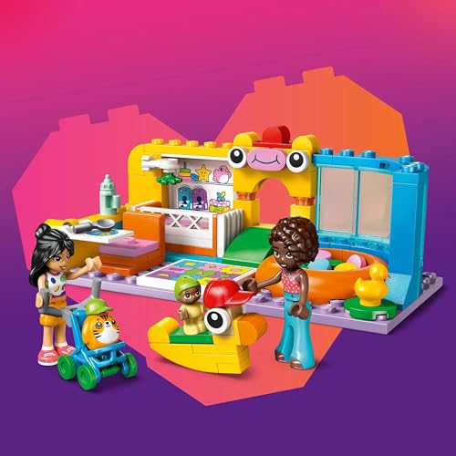 Image of LEGO Friends Aliya's Baby Sister's Playroom Pretend-Play Building Kit 42645 Building Blocks Toys for 6+ Gift for Boys and Girls